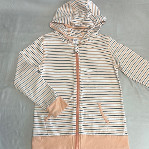 Peekaboo Beans - LIKE NEW - Striped Hoodie - Picture 1 of 5